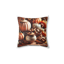 Load image into Gallery viewer, Cozy Seasonal Spun Polyester Square Pillow – Autumn &amp; Christmas Designs
