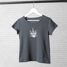 Load image into Gallery viewer, Vintage Graphic Print T Shirt Women Streetwear Round Neck Short Sleeve Slim Cotton Tshirt Tops Femme Summer Casual Y2k T-shirts
