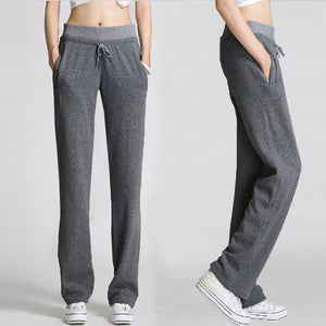 Oversize 4xl Casual Straight Sweatpants Women Basic Lace Up High Waist Jogger Pants 2023 Spring Summer Cotton Baggy Pantalones