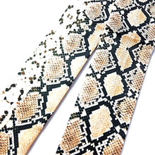 Load image into Gallery viewer, Leopard Snake Skin Print 2023 New Bag Skinny Silk Scarf For Women Luxury Brand Foulard Women Tie Fashion Head Scarves For Ladies
