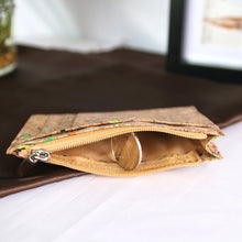 Load image into Gallery viewer, Hot Portugal Natural Cork Mini Card Wallet Classic Design Vegan Slim Coin Purse
