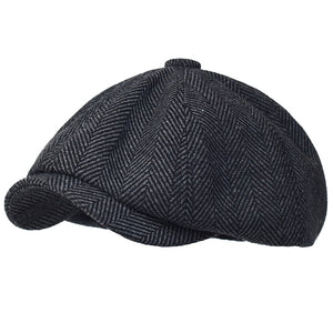 Peaky Blinders Hat Men&#39;s Newsboy Hats Vintage Herringbone Octagon Cap Women Berets Gatsby Flat Hat British Painters Hats Soft
