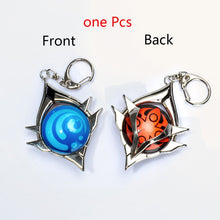 Load image into Gallery viewer, Genshin Impact Trinket Mondstadt Liyue Sumeru Fatui Vision Of God Keychains Anime Accessories Bag Pendant Key Rings High Quality
