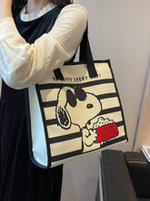 Load image into Gallery viewer, Snoopy Ins Korean-Style Student Shoulder Canvas Bag
