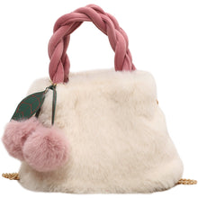 Load image into Gallery viewer, Women&#39;s Plush Bag Versatile Chain French Minority
