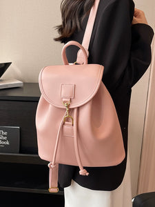 Women's Fancy Leather Casual Backpack