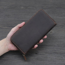 Load image into Gallery viewer, Trendy Vintage First Layer Cowhide Handmade Men&#39;s Wallet
