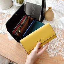 Load image into Gallery viewer, Fanelement Fashion Solid Color Minimalist Women&#39;s Long Wallet
