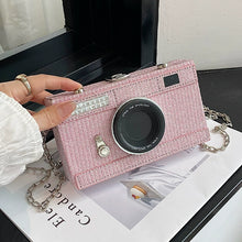 Load image into Gallery viewer, Stylish Camera 2023 New Korean Woven Small Square Bag
