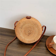 Load image into Gallery viewer, Vietnam Hand-Woven Minimalist Small Square Shoulder Bag
