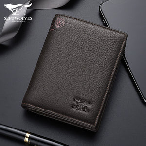 Men's Extra-Large Thickened Leather Wallet Gift Box