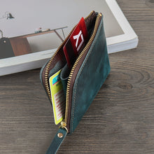 Load image into Gallery viewer, Trendy Vintage Genuine Leather First Layer Mini Handmade Small Wallet
