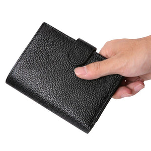 Men's RFID Multi-Slot Casual Leather Wallet