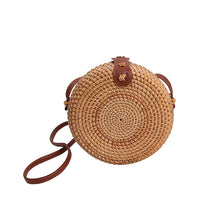 Load image into Gallery viewer, Vietnam Hand-Woven Minimalist Small Square Shoulder Bag
