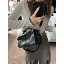 Load image into Gallery viewer, Bag Female South Korea Niche Fancy Black Crossbody Bag
