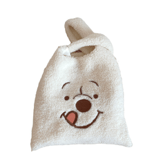 Load image into Gallery viewer, Fall and Winter Ins Style Cartoon Stuffed Vest Bag Candy Color Cute Bear Handbag Young Adult Heart Lamb Plastic Shopping Bag
