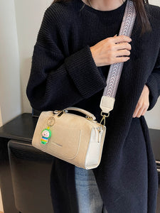 This Year's Popular Fall Versatile Wide-Strap Shoulder Messenger Bag