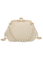 Load image into Gallery viewer, Summer Niche Style Fancy Pearl Chain Crossbody Bag
