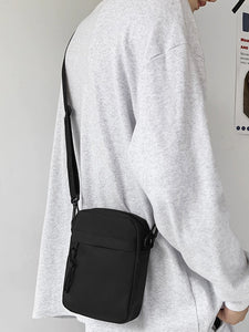 Messenger Bag Men's Minimalist 2023 New Arrival Leisure Phone Bag Small Shoulder Bag Ins Trendy Men Backpack Women's Shoulder Bag