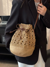 Load image into Gallery viewer, Women&#39;s Spring and Summer Texture Popular Crossbody Bag Straw Bag
