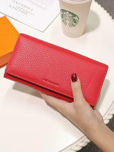 Load image into Gallery viewer, Easy to Use Foldable Women&#39;s Casual Leather Soft Long Wallet
