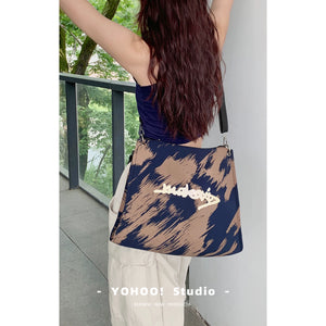 Yohoo Splash Ink Special-Interest Design One-Shoulder Crossboby Bag