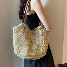 Load image into Gallery viewer, Bag Women&#39;s Summer Seaside Vacation Shoulder Straw-Weaved Bag
