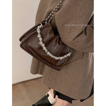 Load image into Gallery viewer, Bag Female Niche Pleated Retro Easy Matching Ins Chain
