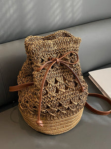 Women's Spring and Summer Texture Popular Crossbody Bag Straw Bag