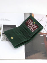 Load image into Gallery viewer, First Layer Cowhide Retro Photo Position Wallet Small Wallet
