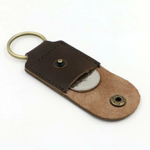 Load image into Gallery viewer, Original Two-Layer Keychain Packaging Handy Gadget Crazy Horse Leather
