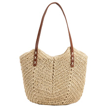 Load image into Gallery viewer, Bag Women&#39;s Summer Seaside Vacation Shoulder Straw-Weaved Bag
