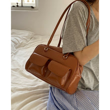 Load image into Gallery viewer, Retro Korean Casual College Students Class Shoulder Bag
