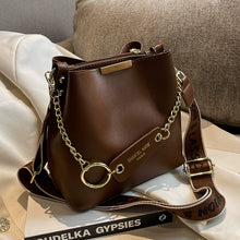 Load image into Gallery viewer, Bag Female Fashion Wide Strap Retro High Quality Crossbody Bag
