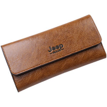 Load image into Gallery viewer, Men&#39;s Multi-Slot Cowhide Youth Long Wallet
