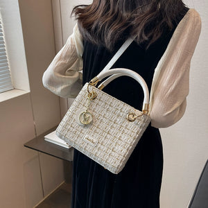 Women's Bag Niche Style Fashion Woolen Shoulder Messenger Bag
