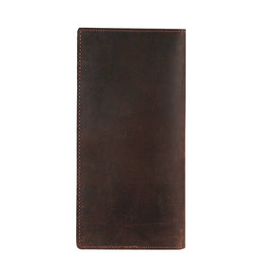 Vintage First Layer Cowhide Horizontal and Vertical Multi-Card Wallet