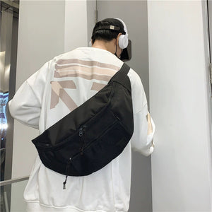 Large Capacity Japanese Style Students Designer Canvas Crossbody Bag