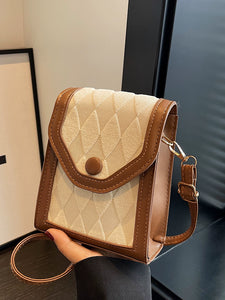 Bag Female Texture Western Style All-Matching Fashion Crossbody Bag