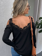 Load image into Gallery viewer, Autumn Winter Sexy Thin Trendy off-Shoulder Long-Sleeve T-shirt
