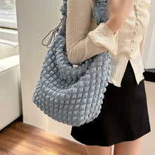 Load image into Gallery viewer, Western Style South Korea Ins Young Adult Clouds Niche Underarm Bag
