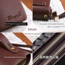 Load image into Gallery viewer, Genuine Goods Zipper Men Long Youth Casual Clutch
