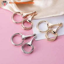 Load image into Gallery viewer, Hot Women Shawl Ring Clip Scarves Fastener Crystal Silk Scarf Buckle Brooch Wedding Fashion Jewelry Female Classic Gift
