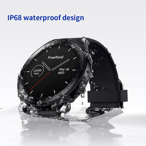 FreeYond Watch S1 IP68 Waterproof Blood Oxygen Heart Rate Sleep Monitor Smart Watch For Android iOS 100 Sport Models Smartwatch