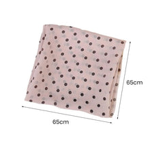 Load image into Gallery viewer, Women Fashion Chiffon polka Dot Scarf Thin Breathable Lightweight Lady Head Neck Square Scarf Ties Bands Neckerchief Shawls
