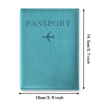 Load image into Gallery viewer, Passport Cover Waterproof Dirt Passport Holder Wood Art Printing Series Ticket Document Business Credit ID Card Wallet
