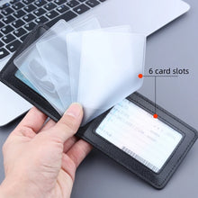 Load image into Gallery viewer, 1/2/3/4card slots Pu Leather Driver License Holder On Cover For Car Driving Documents Business Id Pass Certificate Folder Wallet
