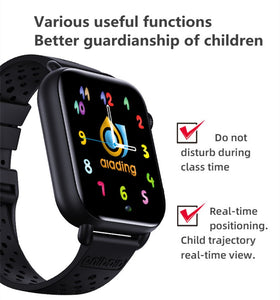 New Android9.0 Smart Watch GPS Positioning 4g Children Video Call Mobile Phone Dual Camera Recording Wifi Internet Boy Girl Gift