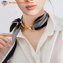 Load image into Gallery viewer, Hot Women Shawl Ring Clip Scarves Fastener Crystal Silk Scarf Buckle Brooch Wedding Fashion Jewelry Female Classic Gift
