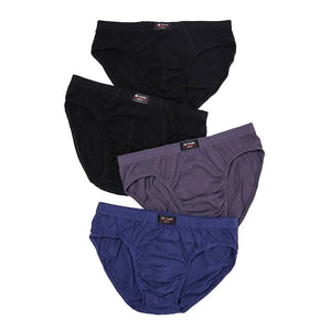 2 Pcs/Lot Men's 100% Cotton Briefs Comfortable Male Breathable Underwear Lingerie Panties Plue Size Xl -5xl Underpants